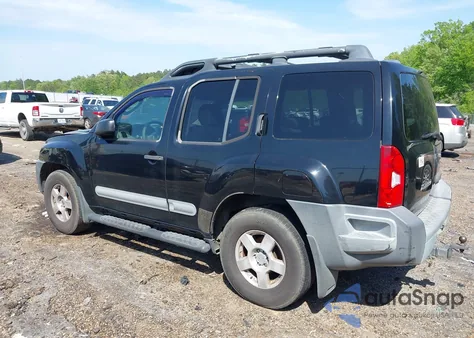 2005 Nissan Xterra S из США, поврежденный, VIN 5N1AN08U65C658002
